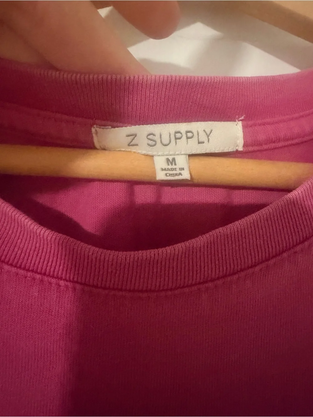 Zsupply size medium Sloan jersey dress, Island Pink - Picture 4 of 4